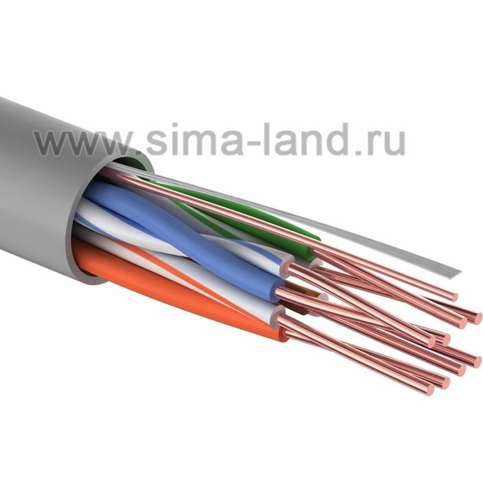 Кабель PROconnect UTP, 4 пары, 24 AWG, CAT5e, 305 м, CCA, 01-0043-3