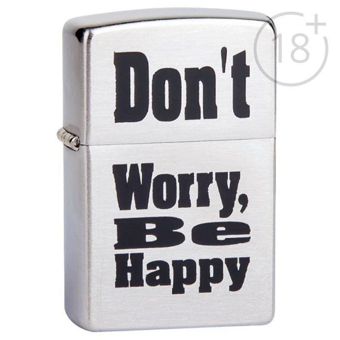 Зажигалка Zippo 200 Dont worry