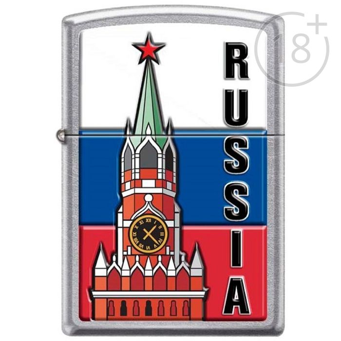 Зажигалка Zippo 207 KREMLIN FLAG