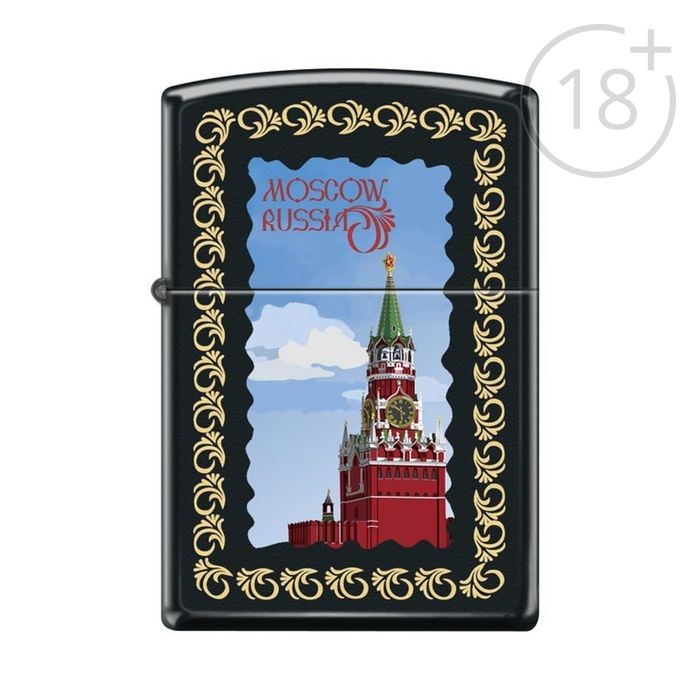 Зажигалка Zippo 218 MOSCOW KREMLIN FRAMED