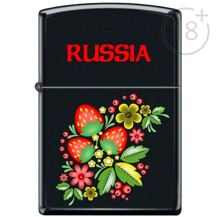 Зажигалка Zippo 218 RUSSIAN KHOKHLOMA