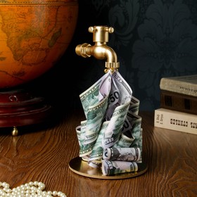 Souvenir "Money spigot on stand"