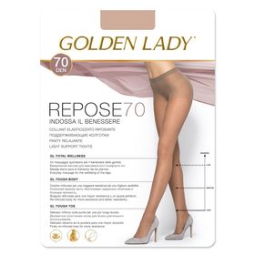 Колготки женские Golden Lady Repose, 70 den, размер 5, цвет daino 1995459