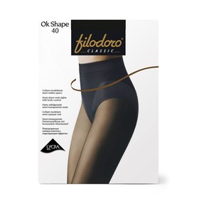 Колготки женские Filodoro Ok Shape, 40 den, размер 2, цвет nero 1995117