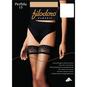 Чулки "Filodoro classic" Perfida 15 Auto (120/6), р. 4, nero