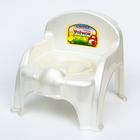 Горшок-стульчик «Утёнок» с крышкой, цвет белый - фото 106551496