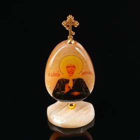 Яйцо «Святая Матрона», на подставке