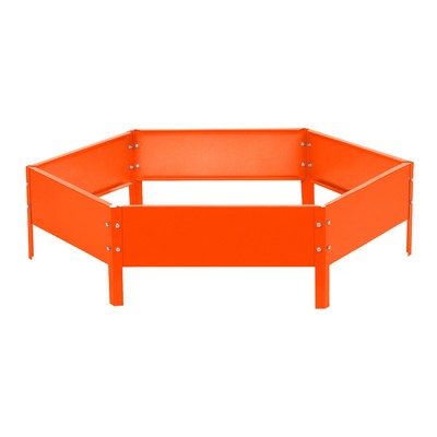 Шестиугольная клумба