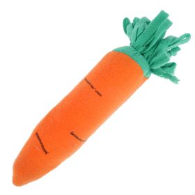 Игрушка "Морковка "с пищиком и бутылкой, 29 см