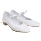 Туфли народные женские, длина по стельке 24 см, цвет белый - фото 282743304