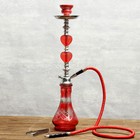 Кальян Red Madness, 50 см, 1 трубка, колба-ваза красная, шахта хром Кальян Red Madness, 50 см, 1 трубка, колба-ваза красная, шахта хром