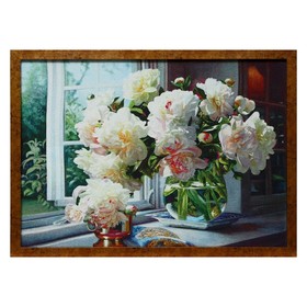 Гобеленовая картина ′Георгины на окне′ 53*73 см в Донецке