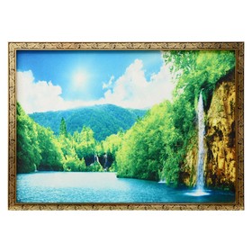 Гобеленовая картина "Красота водопада" 53*73 см в Донецке