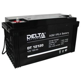 Аккумуляторная батарея Delta DT12120, 12 В, 120 А/ч