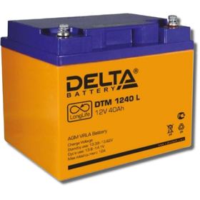Аккумуляторная батарея Delta DTM1240 L, 12 В, 40 А/ч
