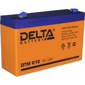 Аккумуляторная батарея Delta DTM612, 6 В, 12 А/ч