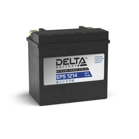 Аккумуляторная батарея Delta EPS 1214(YTX14-BS, YTX14H-BS)12V, 14 Ач прямая(+ -)