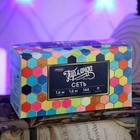 Гирлянда «Сеть» 1.6 × 1.6 м, IP20, прозрачная нить, 144 LED, свечение «Флаг России», 220 В 1585762