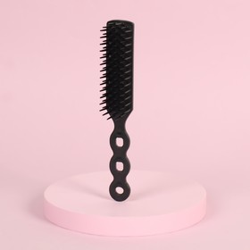 Massage comb, black color