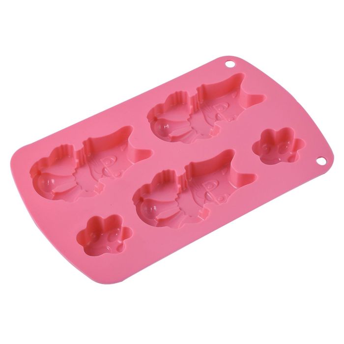 Форма для выпечки &quot;Котята&quot; Silicone, 21х13х2 см