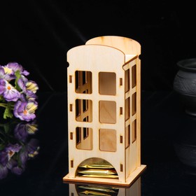 Чайный домик «Телефонная будка», 20 × 10 × 10 см