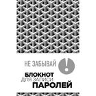 Не забывай! Книга для записи паролей (серый) Не забывай! Книга для записи паролей (серый)
