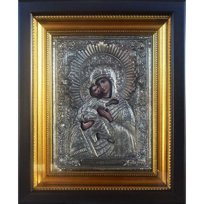 Икона «Владимирская Божия Матерь» (гальванопластика)