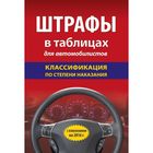Штрафы в таблицах для автомобилистов с изм. на 2016 год (классификация по степени наказания)