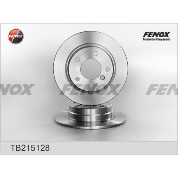 Диск тормозной задний Fenox TB215128