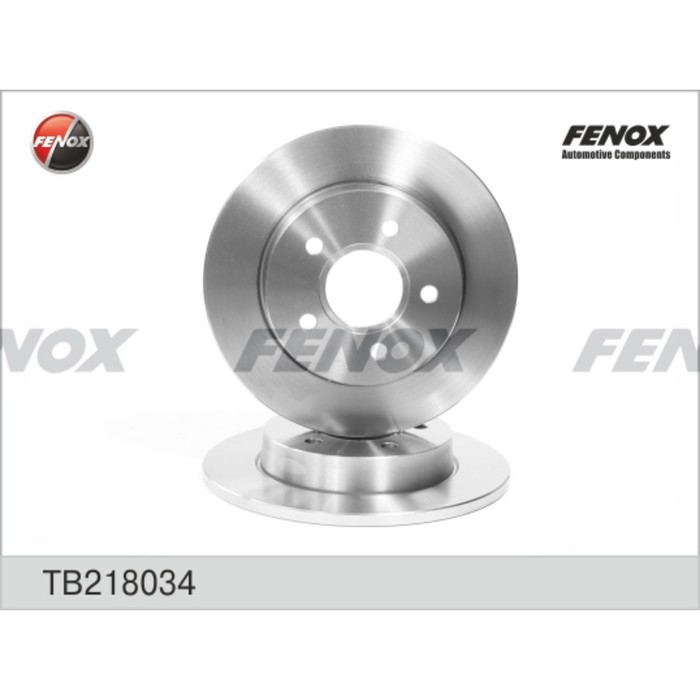 Диск тормозной задний Fenox TB218034