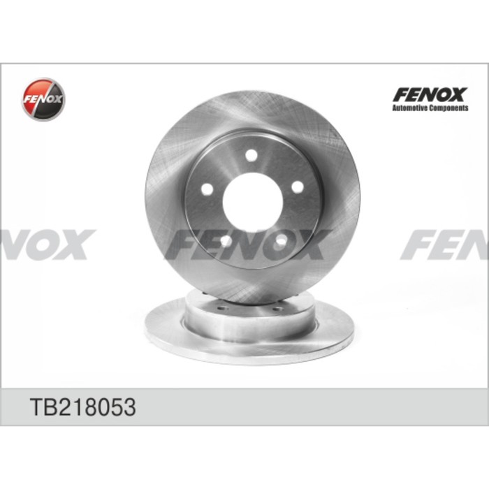 Диск тормозной задний Fenox TB218053