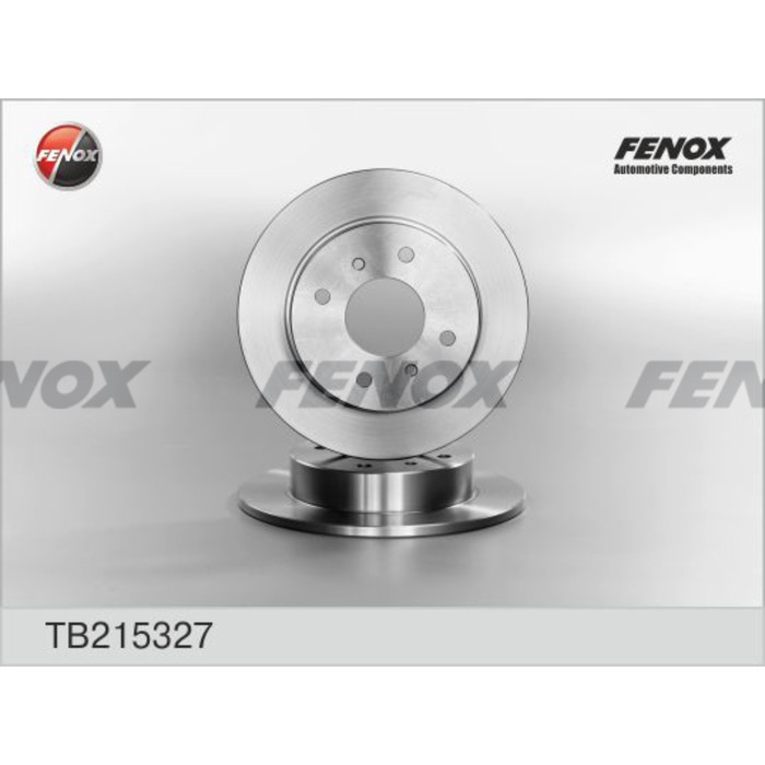 Диск тормозной задний Fenox TB215327