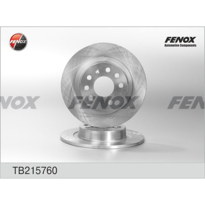 Диск тормозной задний Fenox TB215760