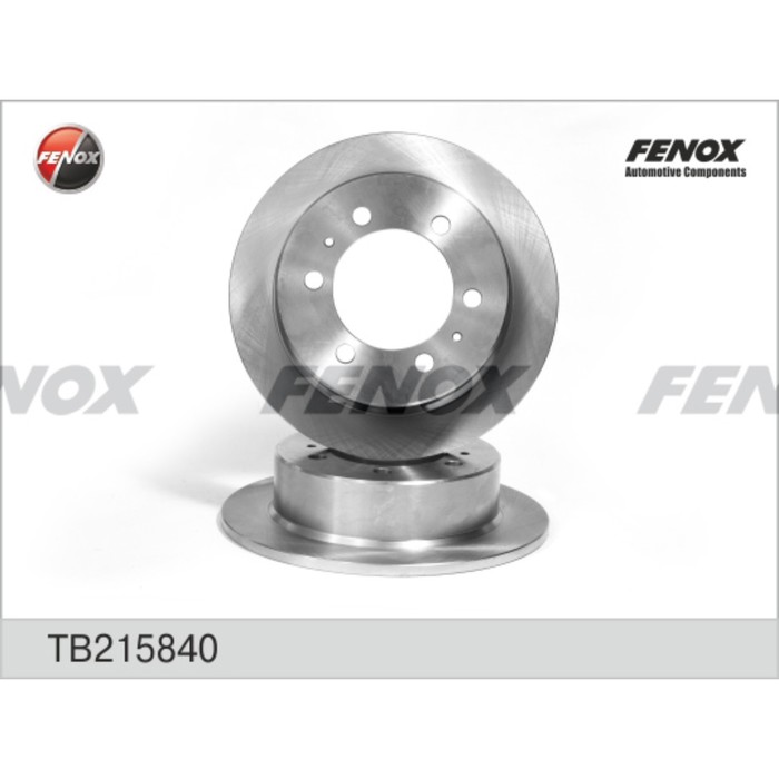 Диск тормозной задний Fenox TB215840