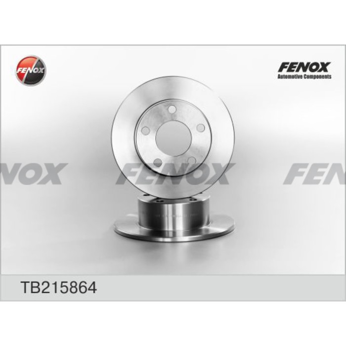 Диск тормозной передний Fenox TB215864