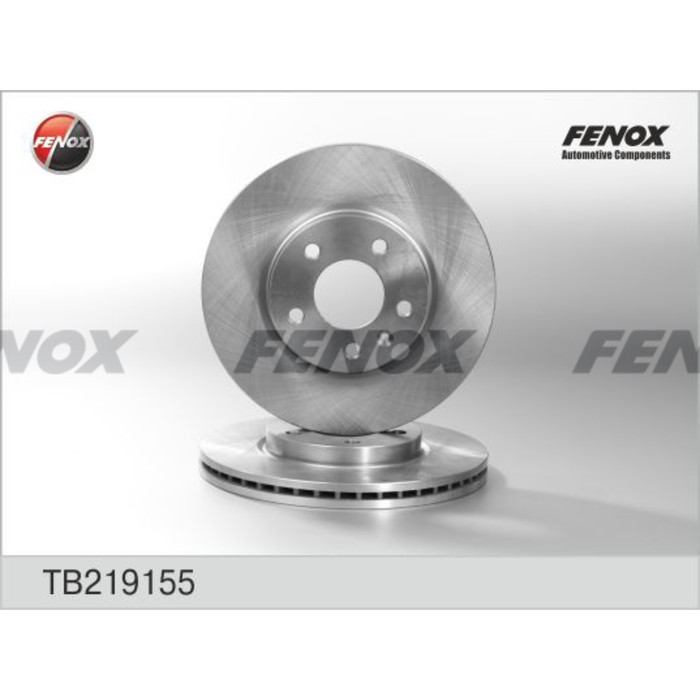 Диск тормозной передний Fenox TB219155