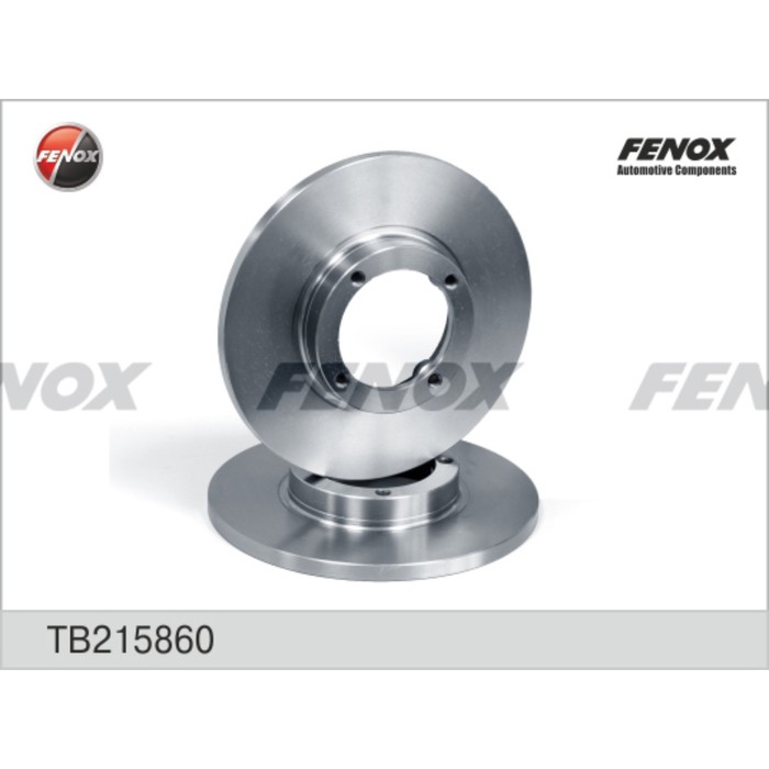 Диск тормозной передний Fenox TB215860