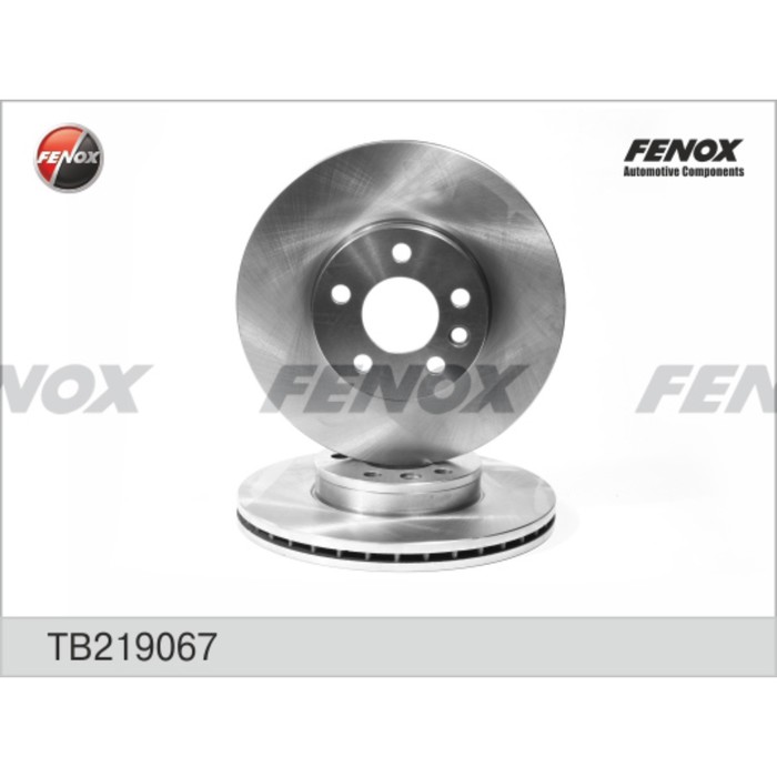 Диск тормозной передний Fenox TB219067