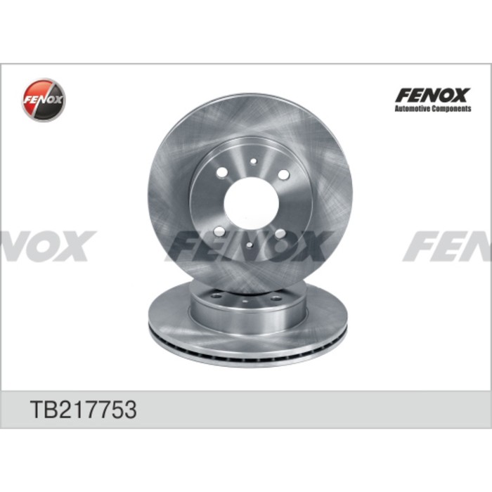 Диск тормозной передний Fenox TB217753