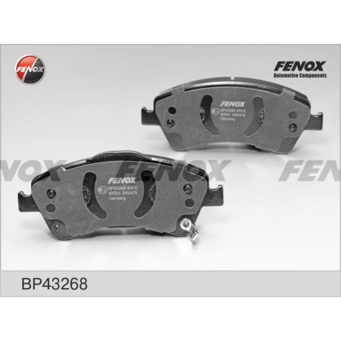 Тормозные колодки передние Fenox BP43268