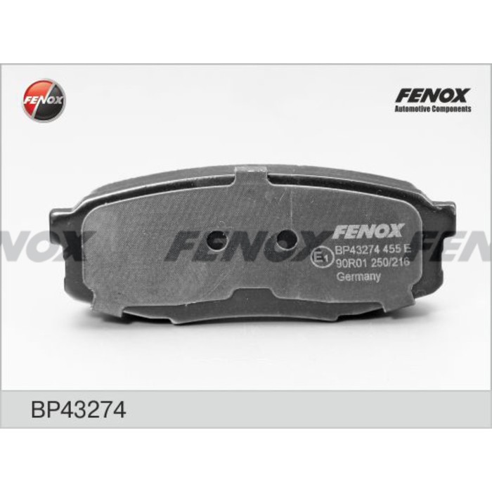 Тормозные колодки задние Fenox BP43274