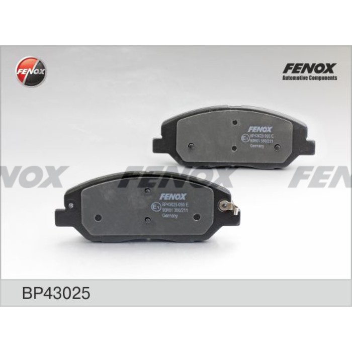 Колодки тормозные  Fenox BP43025