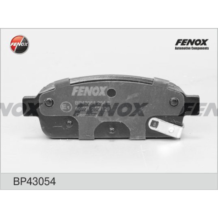 Колодки тормозные Fenox BP43054