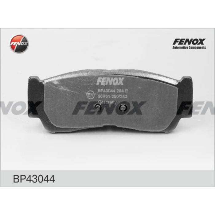 Колодки тормозные Fenox BP43044