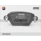 Колодки тормозные Fenox BP43045 1990502 - фото 57220
