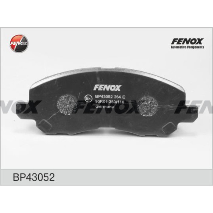 Колодки тормозные Fenox BP43052