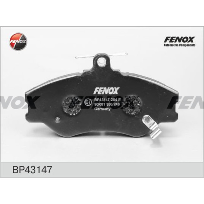 Колодки тормозные  Fenox BP43147