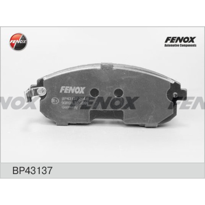 Колодки тормозные Fenox BP43137