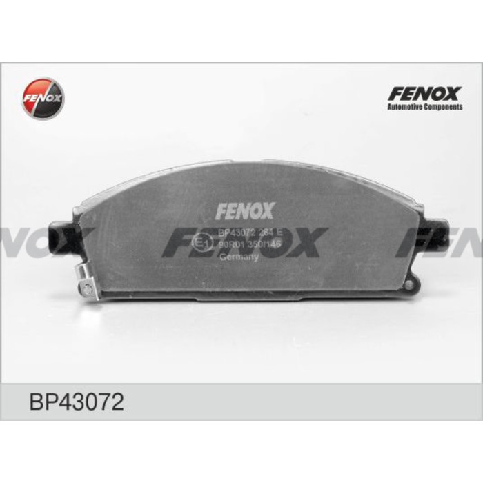 Колодки тормозные  Fenox BP43072