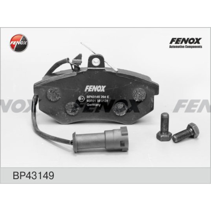 Колодки тормозные  Fenox BP43149